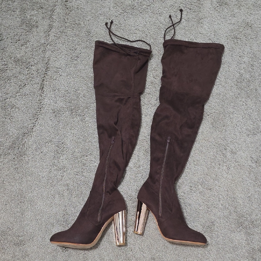 Amiclubwear Knee High Boots